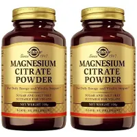 Solgar Magnesium Citraat Poeder 2x108 g