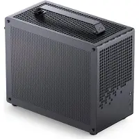 Jonsplus Mini-tower Behuizing, PC-behuizing, Gaming-behuizing Zwart