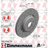ZIMMERMANN 150.2960.70 Remschijf