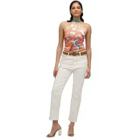 Superdry Top azuur / geel / lichtoranje / oudroze