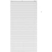 vidaXL Veneziaanse jaloezie, wit, 125 x 250 cm, 35 mm