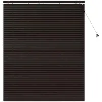 vidaXL Venetiaanse jaloezie Donkerbruin 125 x 160 cm 35 mm
