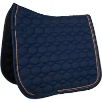 HKM ZADELDEK ROSEGOLD GLAMOUR STYLE Donkerblauw
