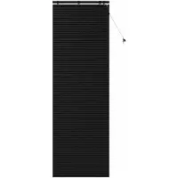 vidaXL Venetiaanse jaloezie Zwart 85 x 250 cm 35 mm