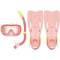 Waimea Duikset - Masker/Snorkel/Vliezen - Kinderen - Roze - Maat 35-38