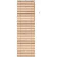 vidaXL Venetiaanse jaloezie Eiken Look 95 x 250 cm 35 mm