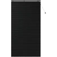 vidaXL Venetiaanse jaloezie Zwart 140 x 250 cm 35 mm
