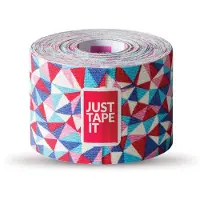 Just Tape It - Graphic Shuffle - Kinesiotape - 5m x 5cm - 1 rol - Sporttape - Elastische tape - Kinesiologie Tape