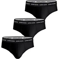 Björn Borg Cotton Stretch Briefs 3-pack Zwart | Maat: L