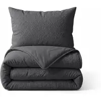 Sleeptime Lazy dekbed zonder overtrek Salva - Incl. kussensloop - Grijs - 140x200