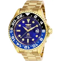 Invicta Grand Diver 27971 - Herenhorloge - Automatisch uurwerk - Roestvrij staal met blauwe wijzerplaat - 47 mm