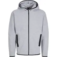 Jack & Jones Sweatvest 'Fusion' lichtgrijs