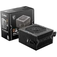 MSI Niet-modulaire PC-voeding MAG A750BN PCIE5 III 750 W 80 PLUS Bronze Zwart