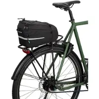 Vaude Silkroad M (ready), fietskleding, Unisex, Fietstas - Zwart