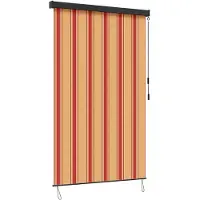 vidaXL Rolgordijn Multikleur 160 x 250 cm Stof en Aluminium