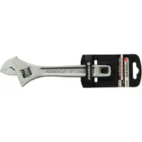 Forsage Verchroomde, verstelbare moersleutel, 10 inch - 250 mm