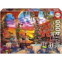 Educa puzzel Venetië 4000 stukjes karton legpuzzel volwassenen.