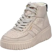 Rieker Veterlaarsjes beige / zwart