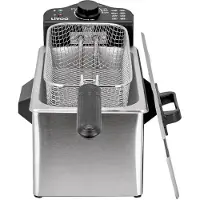 Livoo 3 L Deep Fryer - - DOC216 - 2000W - 3L - Removable stainless steel tank - Removable frying basket - Adjustable thermostat