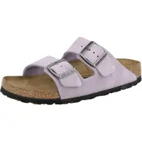 Birkenstock Muiltjes 'Arizona' zilvergrijs