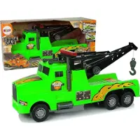 Lean Toys Autosleepwagen Pechhulp 1:10 Groen Touw
