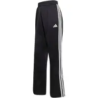 Adidas Sportbroek 'Stadium Pique Loose Fit Track' zwart / offwhite