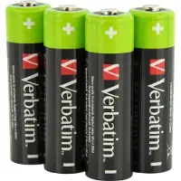 Verbatim Oplaadbare Batterijen - - Premium AA - 2500mAh - NiMH - Lage Zelfontlading