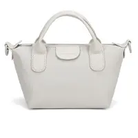 David jones Mini-tas , dubbele handgrepen, zwart, van polyurethaan, elegant