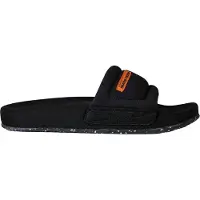 Heron Preston Dames/Dames Platte Slides (Zwart)