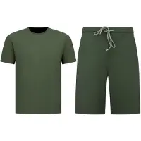 Enos Oversized shirt met korte shorts zomerset