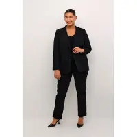 KAFFE CURVE Blazers 'Sakira' zwart