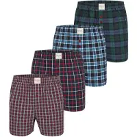 Phil&Co. Boxershorts ' Combo ' blauw / groen / rood