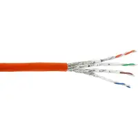 InLine Installatiekabel Cat.7a, S/FTP (PiMF) 4x2x0,58 AWG23, 1200MHz,B2ca,300m