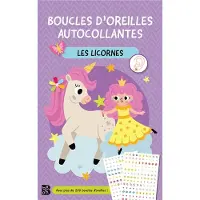 Le Ballon Eds LES LICORNES BOUCLES D'OREILLES AUTOCOLLANTES