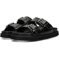 POSH by Poelman Sandalen met riem 'GARBY' zwart