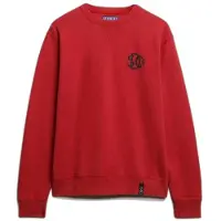 Superdry Sweatshirt 'The Merchant Store' marine / rood