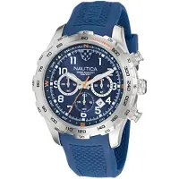 Nautica Analoog horloge blauw / zilver