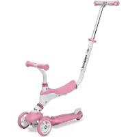 MONDO Step | | 5-in-1 (Trike, Verstelbaar, Roze)