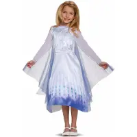 Disguise Snow Queen Elsa (104 Cm) Custom Blauw Kinderen