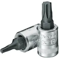 Gedore 1/4" Dopsleutel voor TX27 Torx-Bouten [2 Stuks]