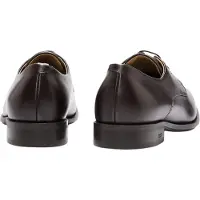BOSS Heren Colby Leren Derby Schoenen (Donkerbruin)