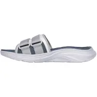 SKECHERS Heren Vapor Foam Platte Sport Sandalen (Grijs/Kool)