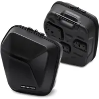 SW-Motech URBAN ABS zijkoffersysteem - 2x 16,5 l. Kawasaki W800 / Straat / Café, W650.