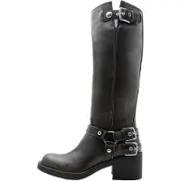 GUESS Boots 'MATLEY FLTMAT LEA11' zwart