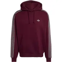 Adidas Sweatshirt 'Adicolor Classics' grijs / wijnrood / wit