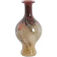 Light & Living - Vaas JORVEN - Rood - 14.5x14.5x29.5 cm