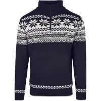 Brandit Trui navy / wit