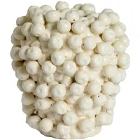 Light & Living - Vaas BERRIES - Wit - 20x20x22.5 cm