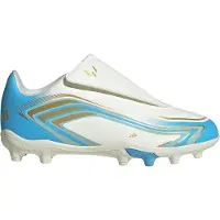 Adidas Voetbalschoenen - F50 Messi Clubput - Ivory/S - - 29 - Voetbalschoenen - Gras