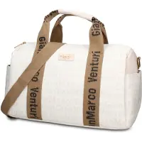 Gian Marco Venturi Handtas voor dames, Lunaria, chic, veganistisch leer, 100% PU, meerkleurig
